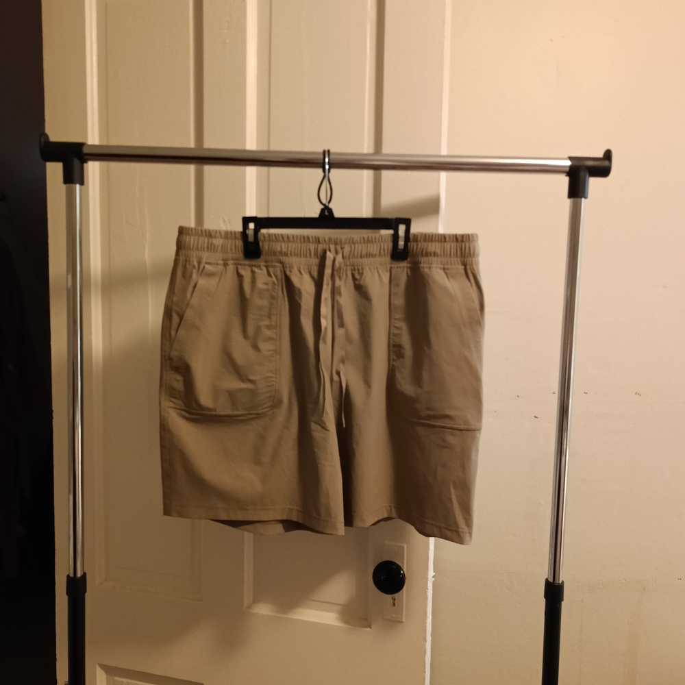 ZeroXposur Tan Athletic Shorts